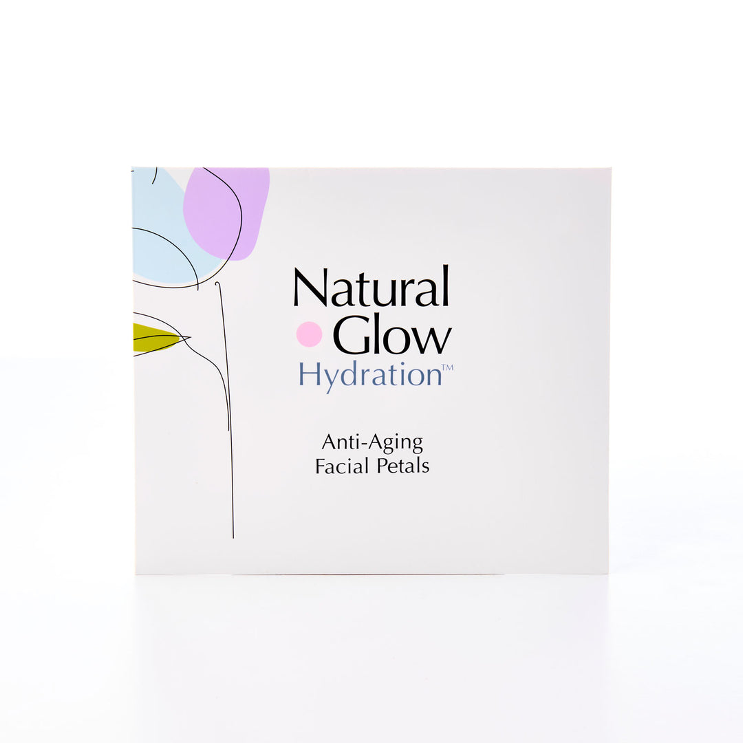 Sistema de brillo natural | Limonada / Lemongrass (12oz / 12 pack) + Pétalos faciales de silicona